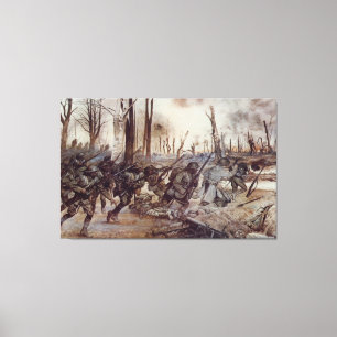 Hell Fighters from Harlem by H. Charles McBarron Leinwanddruck