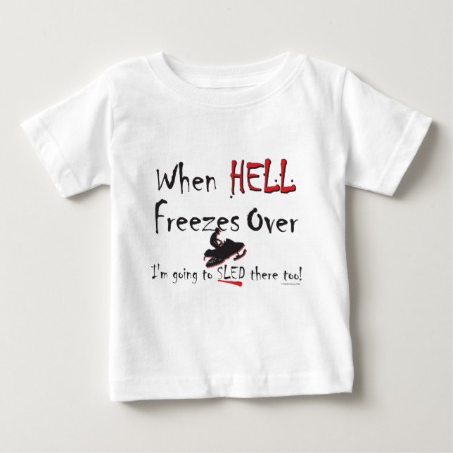 HELL-FREEZES-on-ash-[Conver Baby T-shirt (Vorderseite)