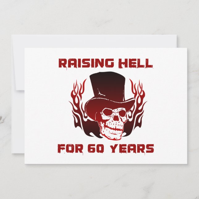 Hell für 60 Jahre anheben (Vorderseite)