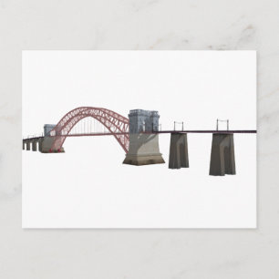 Hell Gate Bridge: 3D-Modell: Postkarte