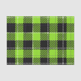 HELL GEARBEITETE HALLOWEWEER KARIERTER PATTER SEIDENPAPIER