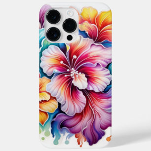 HELL gefärbte 3-D-BLUME Case-Mate iPhone 14 Pro Max Hülle