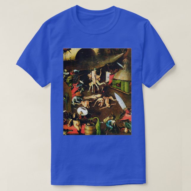 Hell Hieronymus Bosch T-Shirt (Design vorne)