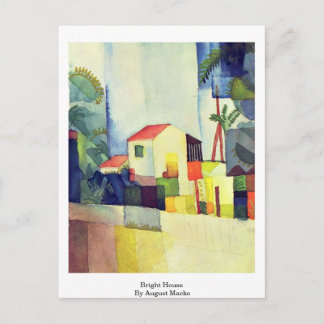 Hell House by August Macke Postkarte