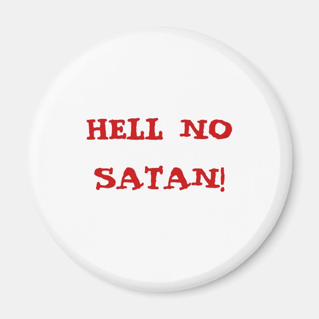 HELL KEIN SATAN! MAGNET (Vorne)