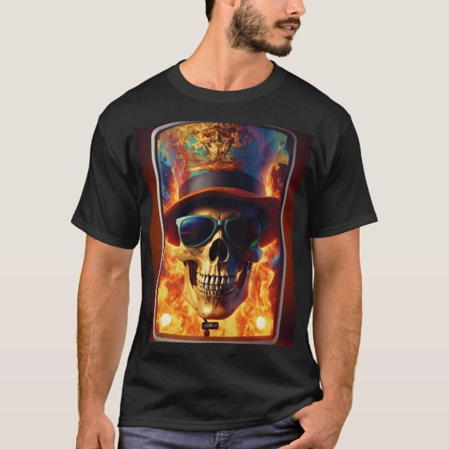 Hell Men Skull T-Shirt (Vorderseite)