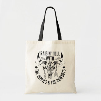 Hell mit den Hippies und Cowboys-Tasche anheben Tragetasche