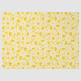 Hell Modernes, florales Muster Elegant Niedlich ge Seidenpapier