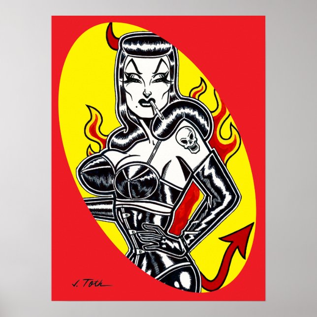 Hell on Heelses Poster (Vorne)