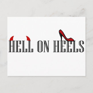 Hell on Heelses Postkarte