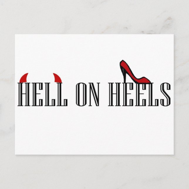 Hell on Heelses Postkarte (Vorderseite)