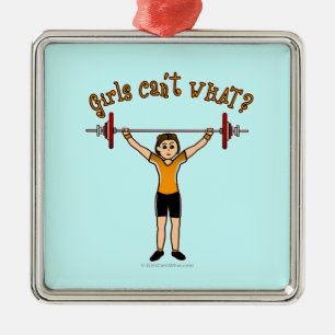 Hell Silbernes Ornament