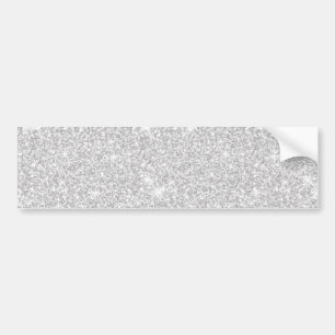 Hell Sparkle Weiße Silberfarbe Frohe Weihnachten Autoaufkleber