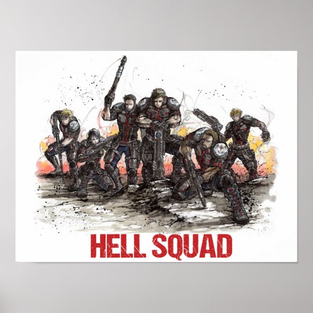 Hell Squad Poster (Vorne)