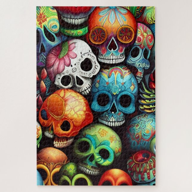 Hell Sugar Skulls Puzzle (Vertikal)