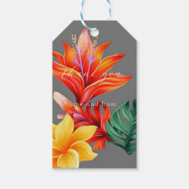 hell tropisch geschenkanhänger