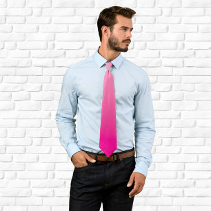 Hell und Hot Pink Ombre Krawatte