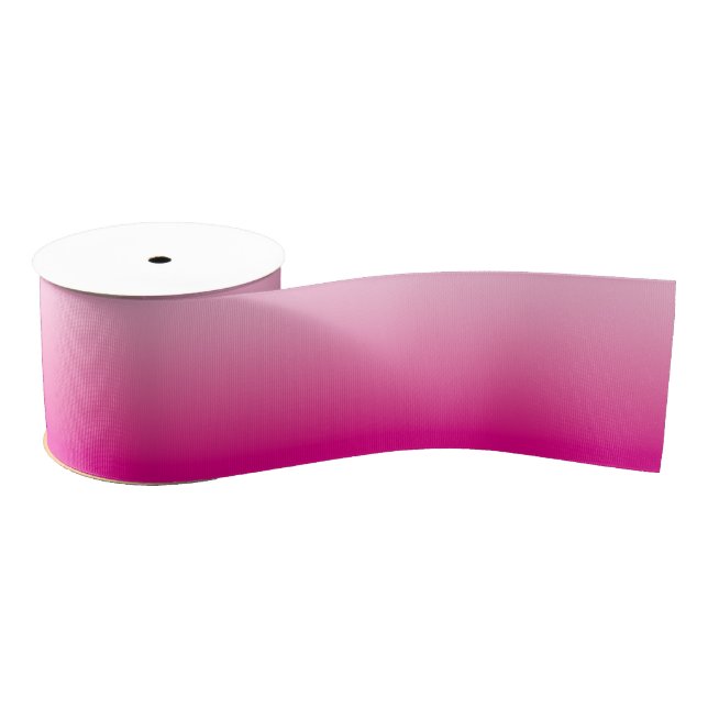 Hell und Hot Pink Ombre Ripsband (Spule)