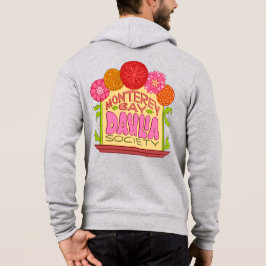hell und strahlend Reißverschluss Hoodie