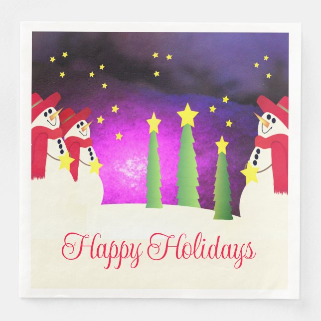 Hell und whimsy serviette (Vorderseite)