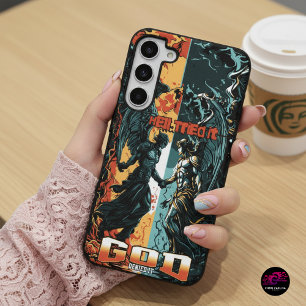 Hell versuchte es Gott verleugnete es Christlicher Samsung Galaxy Hülle