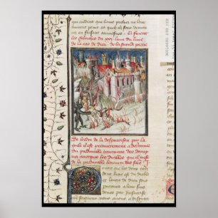 Hell, von 'De Civitate Dei' von St. Augustine Poster