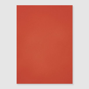 Hell Warm Red Grainy Textur Magnetkarte