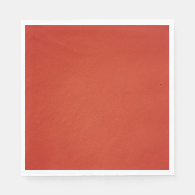 Hell Warm Red Grainy Textur Serviette (Vorderseite)