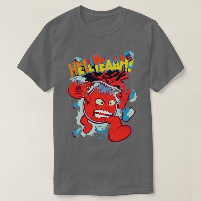 Hell Yeah Be Kool T-Shirt (Design vorne)