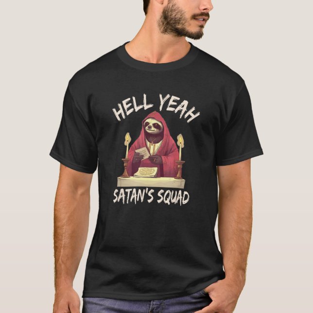Hell Yeah, Satan's Squad T-Shirt (Vorderseite)
