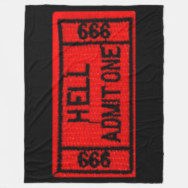 HELL ZUZUFÜGEN FLEECEDECKE