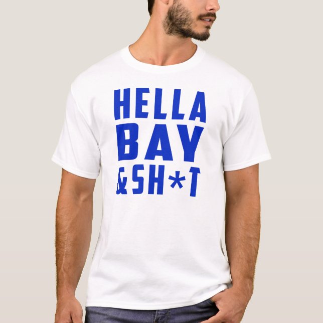Hella Bay (blau) T-Shirt (Vorderseite)