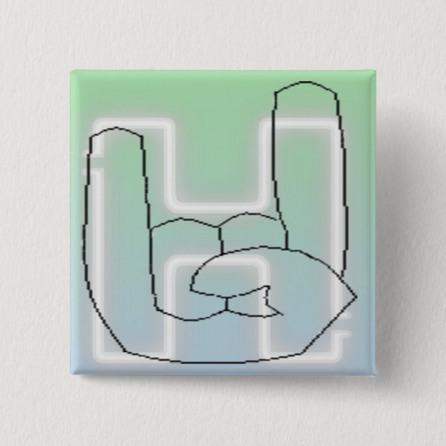 Hella Button (Vorderseite)