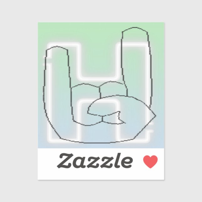 Hella Button Aufkleber (Blatt)