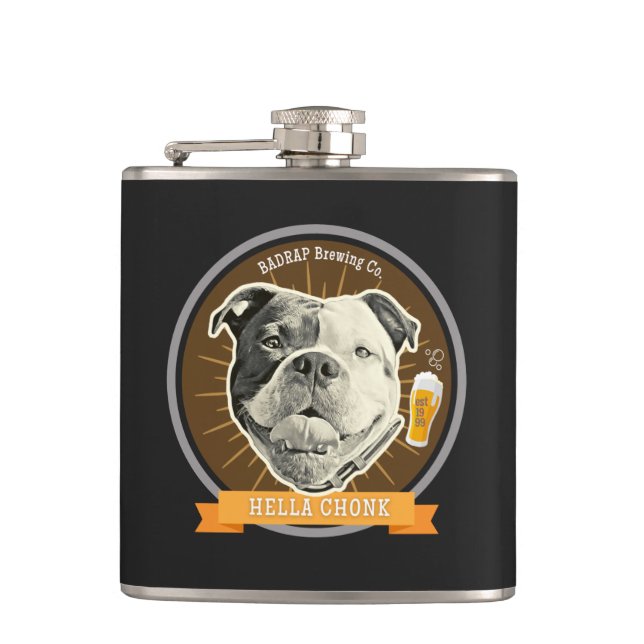 Hella Chonk Flask Flachmann (Vorderseite)