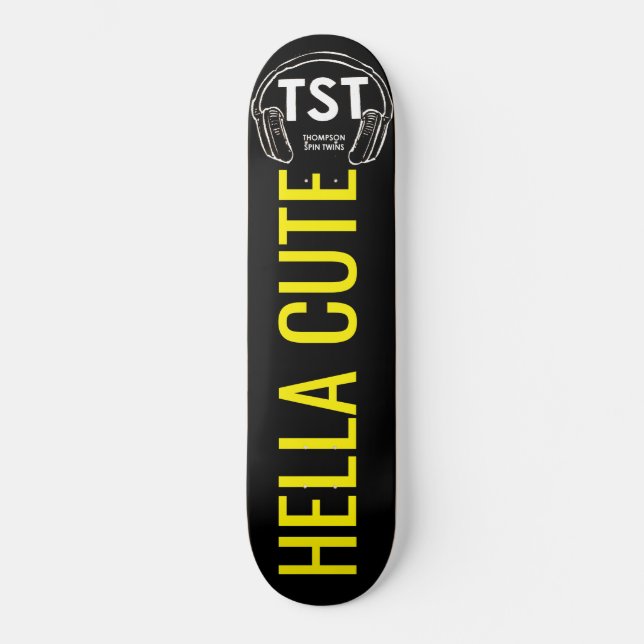 HELLA NIEDLICH Skateboard (Vorderseite)