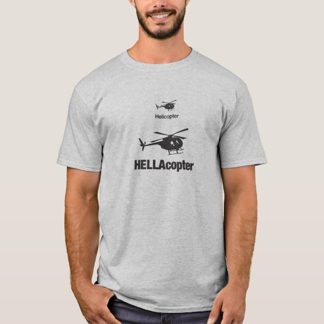 HELLAcopter T-Shirt (Vorderseite)