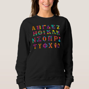 Hellas Ellas Griechisch Alphabet Griechenland für  Sweatshirt