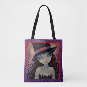 Helläugige Hexe Big Eye Girl Fantasy-Kunst