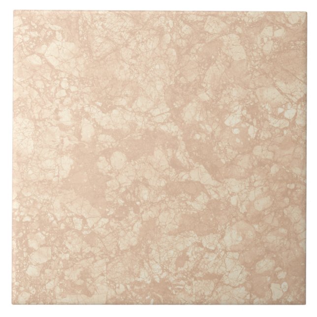 Hellbeige Creme Marmortrezzo Textur   Fliese (Vorderseite)