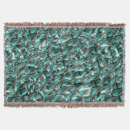 Hellblau, Blasen auf Gitter oder Backstein-Effekt? Decke