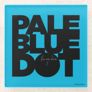 Hellblau Glasuntersetzer