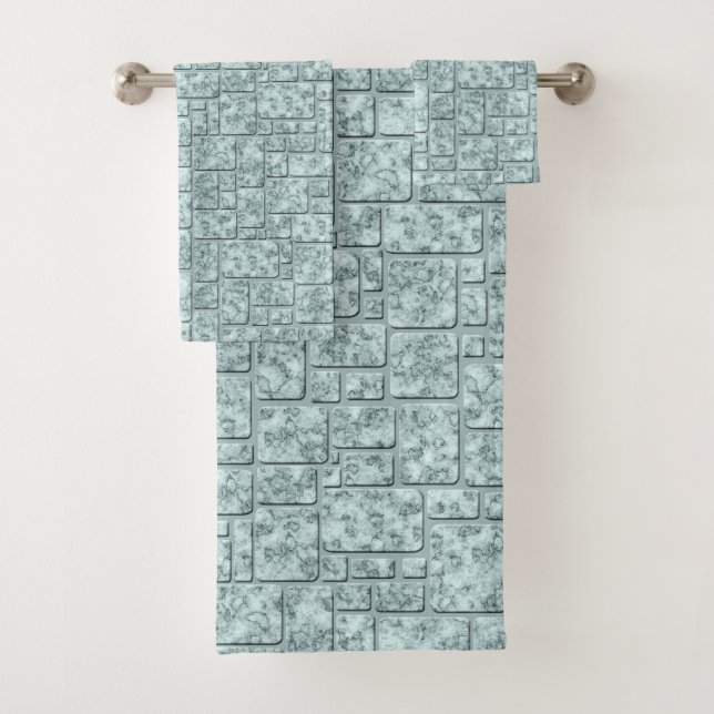 Hellblau, loft badhandtuch set (Insitu)
