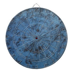 Hellblau vintage dartscheibe