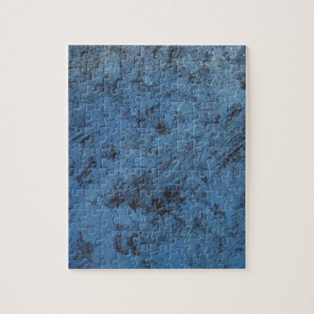 Hellblau vintage puzzle (Vertikal)