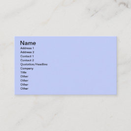 Hellblau Visitenkarte