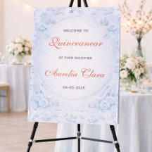 Hellblaue Silber Prinzessin Quinceanera Geburtstag