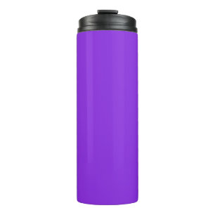  Hellblaue Violette (feste Farbe)  Thermosbecher