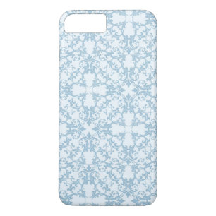 Hellblauer Damast Case-Mate iPhone Hülle