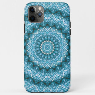 Hellblauer Kaleidoskop / Mandala Case-Mate iPhone Hülle